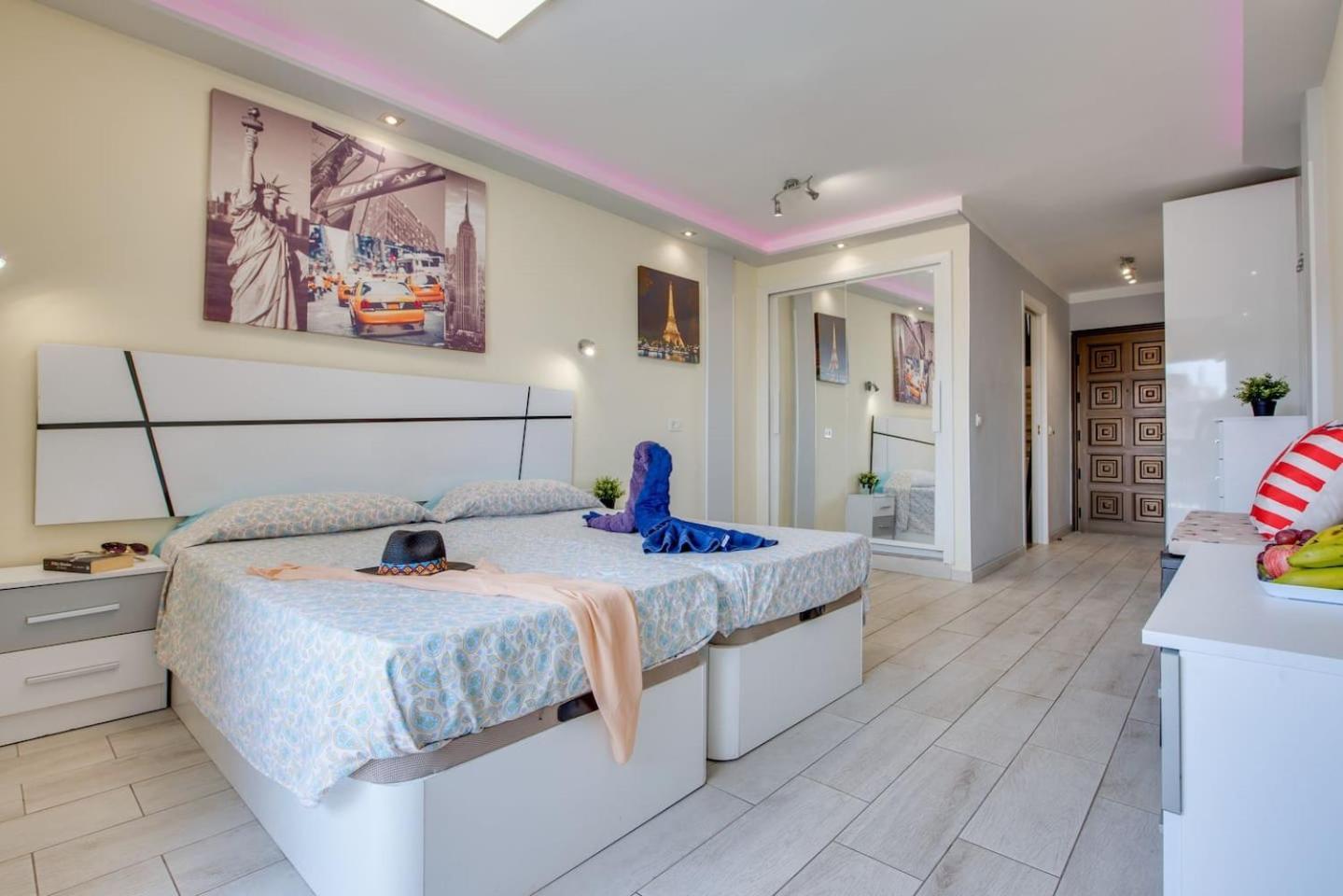 733 Wonderful Studio In Lasamericas! Wi-Fi Free! Playa de las Americas  Luaran gambar